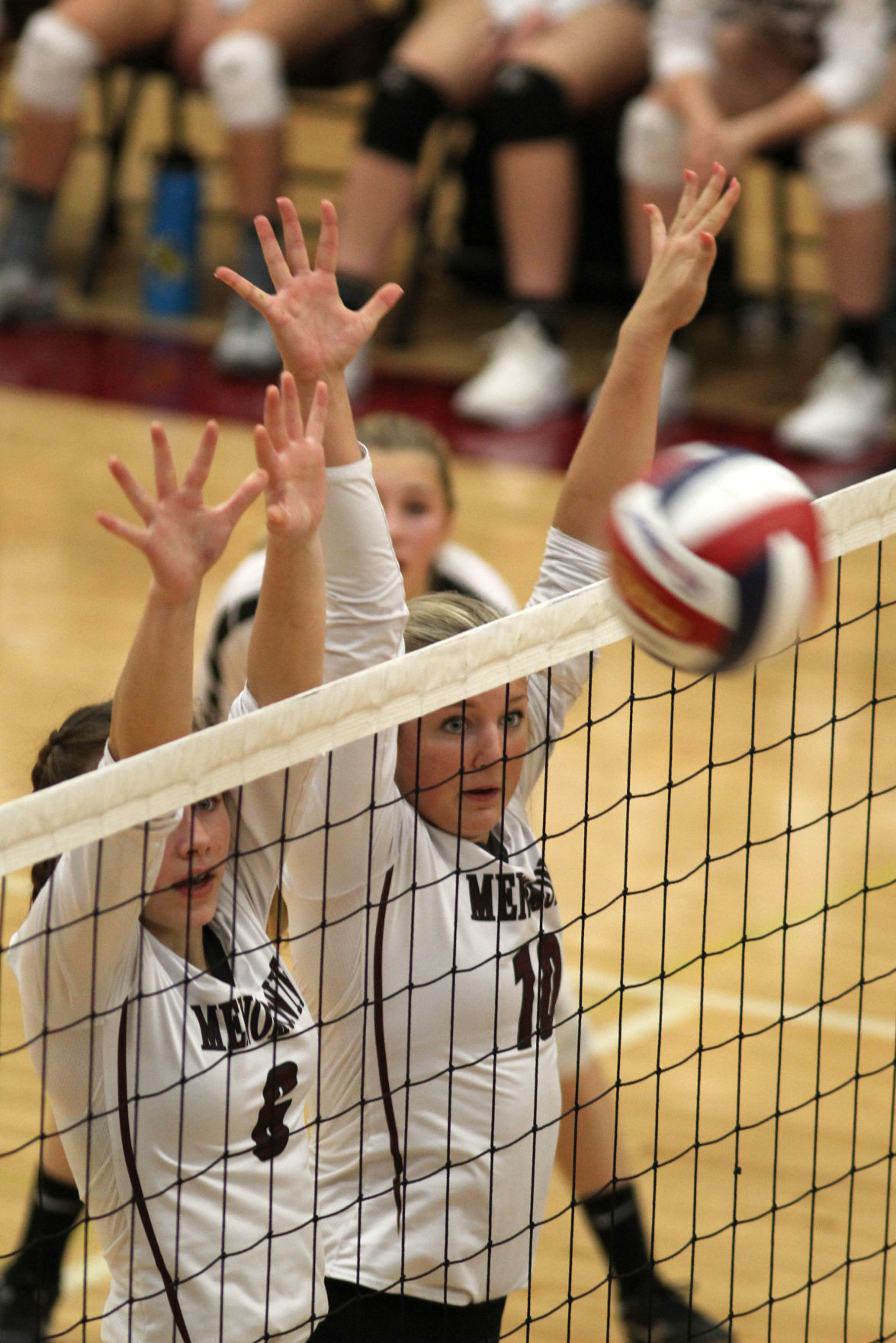 Medford at Menomonie volleyball 10-10-19